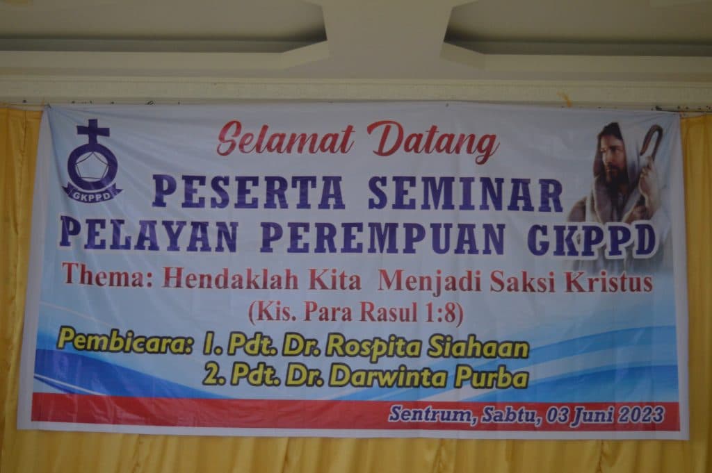 Seminar Pelayan Perempuan GKPPD (03 Juni 2023)
